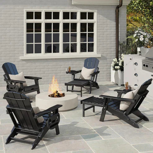 💥Hot Sale✨Adjustable Adirondack Chair with Retractable Footrest